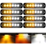 Led feux stroboscopique 18w 12v 24v voyant d?alarme urgence strobe led feux pntrations avant led lampe ...