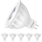 Led gu 5. 3 5w mr16 gu5. 3 spot led equivalent 50w ampoule halogne 500lumen blanc chaud3000k mr16 led ...