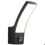 Led luminaire exterieur avec detecteur de mouvement 9m / 120� - eclairage exterieur anthracite 12w 1000lm ...