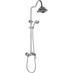 Leeds 2 colonne de douche rtro chrom avec mitigeur mcanique essebagno
