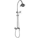 Leeds colonne de douche chrome avec mitigeur mcanique essebagno