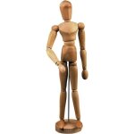 Lefranc bourgeois mannequin homme - bois - 30cm
