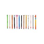 Legami - lot de 13 stylos gel effa�ables avec encre thermosensible gamme de couleurs dencre et de designs ...