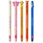 Legami - lot de 5 stylos gel effa�ables avec encre thermosensible gamme de couleurs dencre et de designs ...