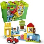 Lego 10914 duplo la bote de briques deluxe jeu de construction avec rangement jouet ducatif pour bbs ...