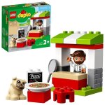 Jeu de construction - lego - 10927 - stand  pizza - avec figurine de chien - pour enfants 2 ans et ...