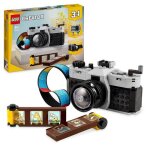 Lego 31147 creator 3en1 l?appareil photo rtro, jouet transformable avec 3 modles, dco de bureau et ...