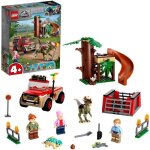 Lego 4 + jurassic world 76939 l?vasion du stygimoloch, dinosaure jouet de construction pour enfants ...