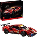 Lego - 488 gt - modle de course dendurance - suspension - ouvre - porte - moteur v8