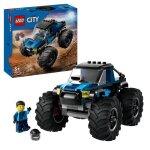 Lego 60402 city le monster truck bleu jouet camion tout - terrain et minifigurine de conducteur cadeau ...