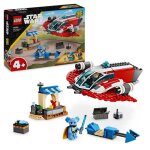 Lego 75384 star wars le crimson firehawk jouet de construction avec speeder bike et minifigurines