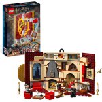 Jouet - lego - 76409 - blason de la maison gryffondor - 3 minifigurines - d�coration murale