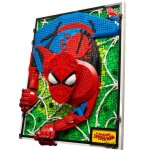 Lego art 31209 the amazing spider - man cadeaux jouets objets de collection 18 +