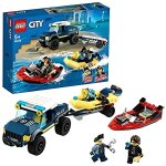 Lego city - le transport de bateau de la police dlite - 60272 - 60272
