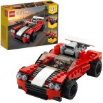 Lego® creator 3 - en - 1 31100 la voiture de sport jouet se transforme en hot rod et en avion Lego® creator 3 - en - 1 31100 la voiture de sport jouet se transforme en hot rod et en avion