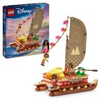Lego ? disney 43270 le bateau d?aventure de vaiana - jeu de construction pour enfant 6 ans