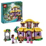 Lego disney wish 43231 la chaumire d?asha, maison de poupes avec mini poupes asha, sakina et sabino ...