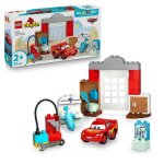 Lego duplo ? disney et pixar cars 10456 la visite de mcqueen au garage de doc - jeu 2 ans