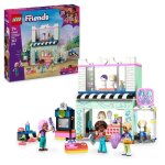 Lego friends 42662 le salon de coiffure et la boutique d?accessoires - jeu de construction