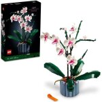 Lego icons 10311 l?orchide plantes de fleurs artificielles d'intrieur, dcoration de maison