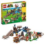Lego® super mario 71425 ensemble d'extension course de chariot de mine de diddy kong, à combiner avec ... Lego® super mario 71425 ensemble d'extension course de chariot de mine de diddy kong, à combiner avec ...