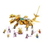 Lego ninjago 71774 l?ultra dragon d?or de lloyd cadeaux jouets objets de collection 9 +