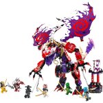 Lego ninjago 71832 croc - de - tonnerre : le dragon du chaos cadeaux jouets objets de collection 8 +