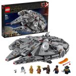 Lego star wars 75257 faucon millenium maquette  construire avec figurines