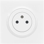 Legrand - 2pt surface blanc cpl grif dooxie