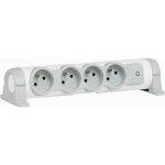 Legrand bloc multiprise confort mobile interrupteur à voyant 4x2 p + t à câbler Legrand bloc multiprise confort mobile interrupteur à voyant 4x2 p + t à câbler
