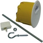 Legrand bote dencastrement plaque pour luminaire plafond