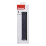 Multiprise legrand fb 4x2p + t prenium parafoudre 1. 5m 1mm blanc / noir