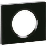 Legrand plaque céliane finition verre graphite pour 1 poste - noir graphite Legrand plaque céliane finition verre graphite pour 1 poste - noir graphite