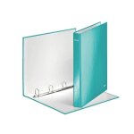 Leitz classeur 4 anneaux de 25mm wow menthe Leitz classeur 4 anneaux de 25mm wow menthe