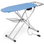 Lelit pa71n planche � repasser full - size fer � repasser � sec ou � vapeur bleu argent monotone bleu ...