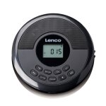 Lenco cd - 340bk - lecteur cd / mp3 portable avec bluetooth et haut - parleurs int�gr�s - noir
