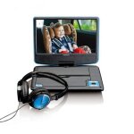 Lenco dvp - 910 - lecteur dvd portable - 22, 9 cm (9 ) - tft - mpeg1, mpeg2, mpeg4 - batterie / pile