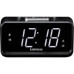 Lenco radio de table fm am fm usb fonction r�veil noir