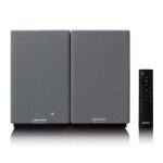 Lenco spb - 240bkgy - ensemble de 2 enceintes hifi st�r�o bluetooth� - son puissant et design �l�gant ...