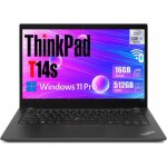 Lenovo thinkpad t14s gen 2 14 fhd i5 - 1135g7 16 go ram 512 go ssd clavier us (qwerty) win 11 pro - reconditio ...