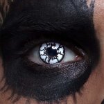 Lentilles hebdomadaires 14mm pouvantail - 5 noir