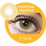Lentilles de contact de couleur hazelnut 1tons 12 mois sans correction Lentilles de contact de couleur hazelnut 1tons 12 mois sans correction