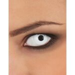 Lentilles de contact sans correction fantaisie oeil blanc adulte Lentilles de contact sans correction fantaisie oeil blanc adulte