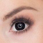 Lentilles de contact - bolland - sorci�re - hebdomadaires - 14mm - noir