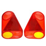 Lentille de remplacement des feux de remorque radex gauche et droite tr216 217 lentilles