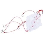 Leo carpe en acier au carbone en plastique app�t de p�che avec six fort hame�on sph�rique