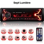 Autoradio voiture - letouch - stéréo bluetooth - radio fm - lecteur mp3 - télécommande Autoradio voiture - letouch - stéréo bluetooth - radio fm - lecteur mp3 - télécommande