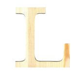 Lettre l - 11. 5 cm - bois