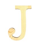 Lettre j - 19 cm - bois
