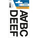Stickers - noname - lettres a � n - 33mm diam�tre - autocollants autocollants - mixte